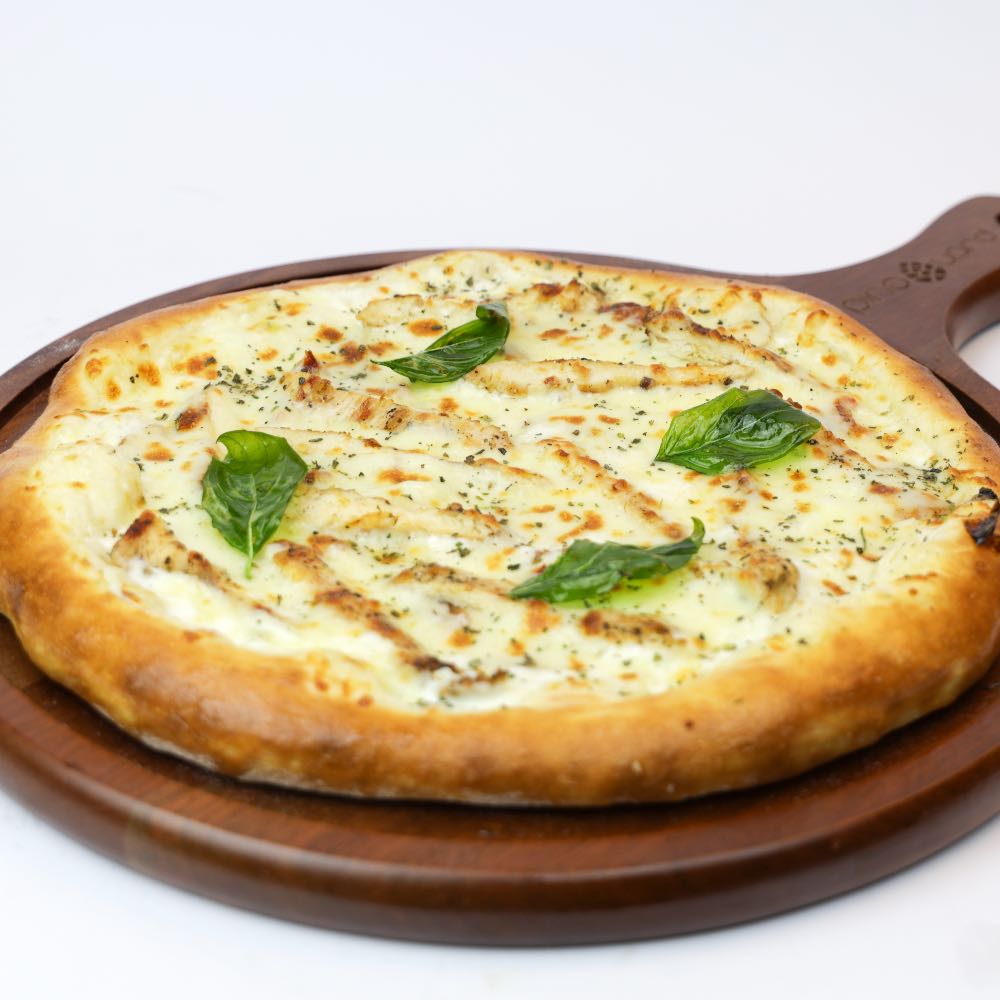 Alfredo Chicken Pizza